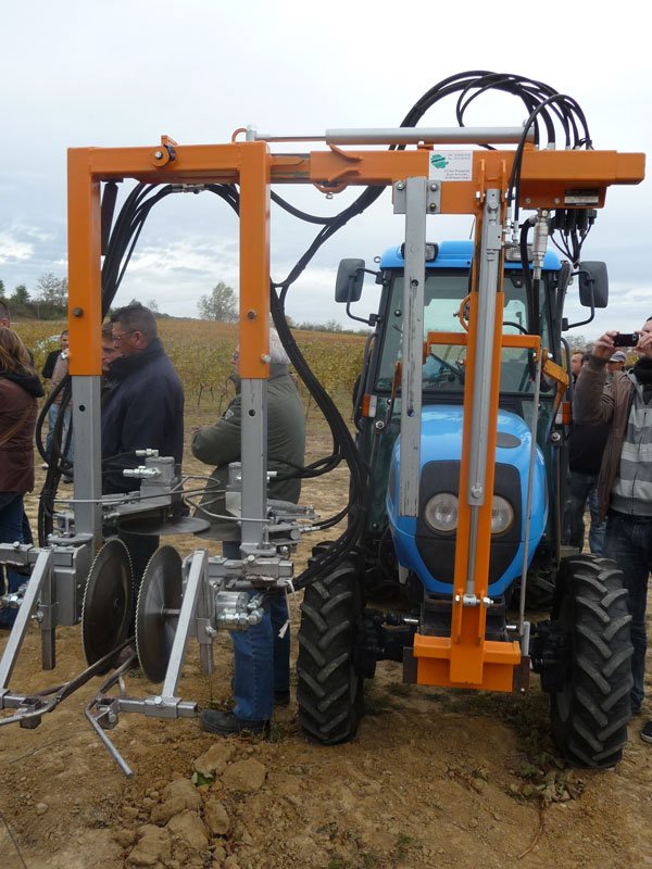 machine équipée de scies circulaires taille rase de précision