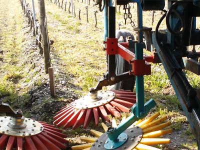 Système de fixation des doigts bineurs