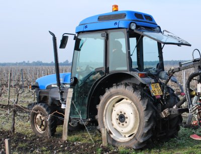 Tracteur interligne