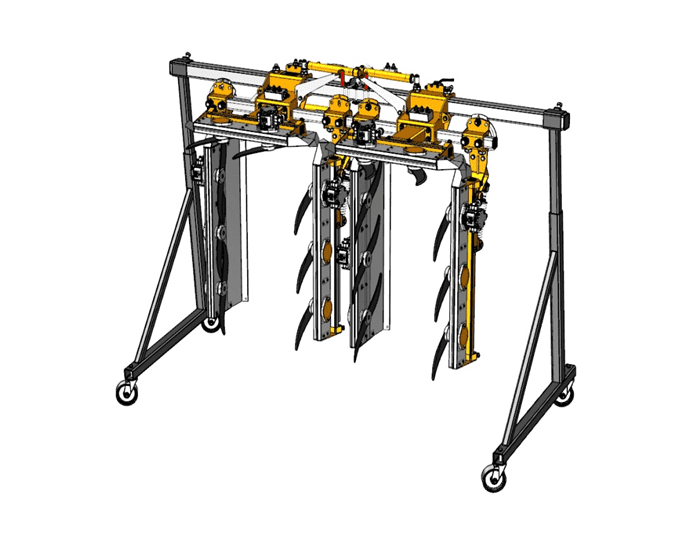 COUP'ECO VITI Rogneuse Hydraulique Enjambeur RE - NAOTEC