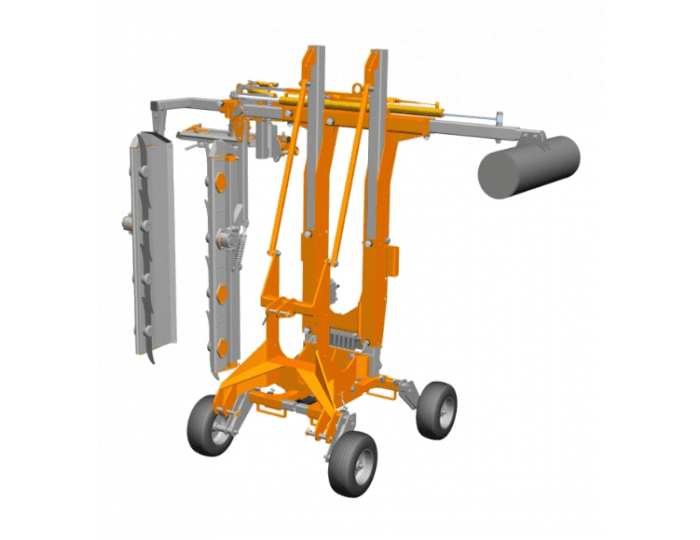 COUP'ECO VITI Rogneuse Hydraulique tractée RT - NAOTEC