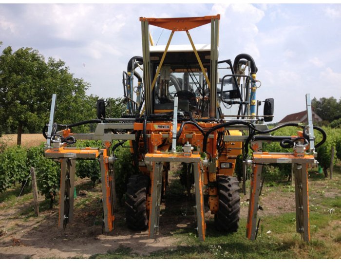 PROVITIS Rogneuse ST 120 sur tracteur enjambeur ou MAV