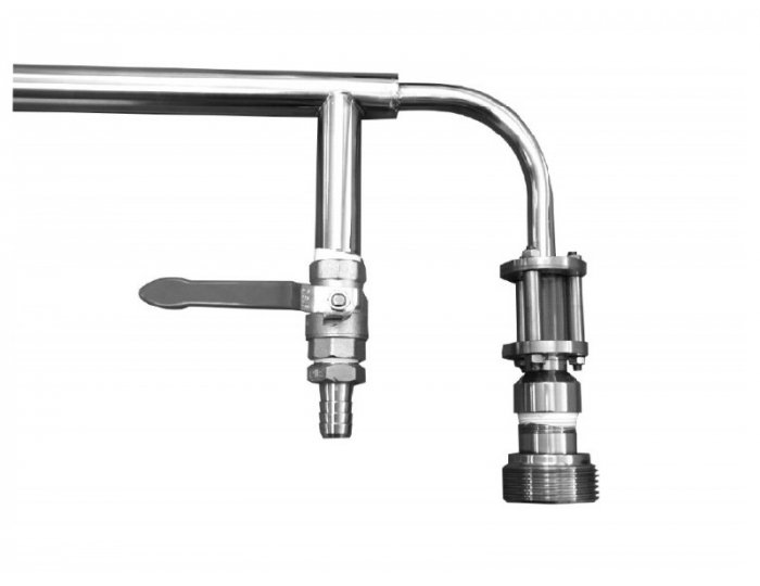 TRANSFLUID Laveur simple pour barrique - Mâle 40 Mâcon - 304