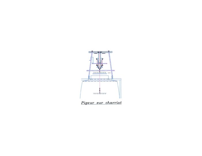 MAVIL ROBOT PENDULAIRE - Pigeur mécanique mobile