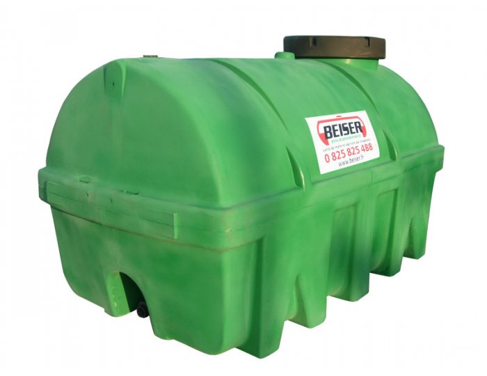 BEISER ENVIRONNEMENT Citerne verte PEHD 5000L - 01011300042