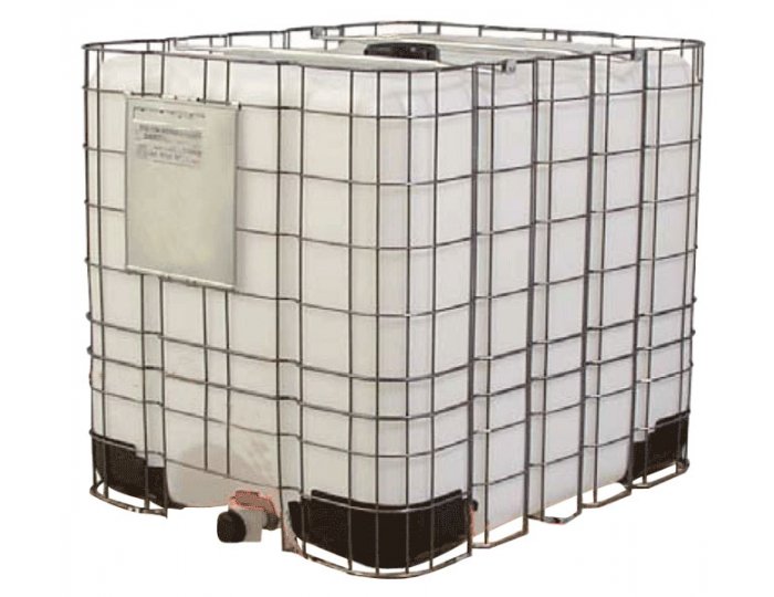 BEISER ENVIRONNEMENT Cubi 1000 litres grillagé + palette plastique - 01031100004