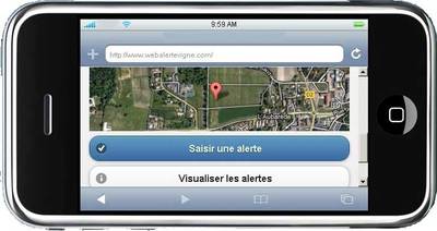 Web Alerte Vigne - Dispositif de surveillance collaboratif de l'IFV - Trophée d'argent de l'Innovation lors du VINITECH-SIFEL 2012