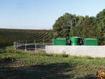 Traitement des effluents vinicoles par évaporation naturelle et forcée, vue générale © MatéVi